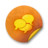 Orange sticker badges 212